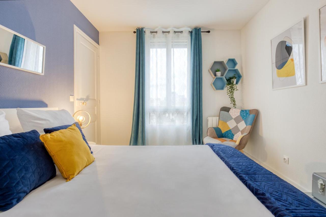 Appartement Metro 7 - Gare C - Parking Private- Easy Check-In à Ivry-sur-Seine Extérieur photo